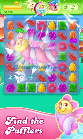 Chế độ chơi mới trong Candy Crush Jelly Saga cho Android