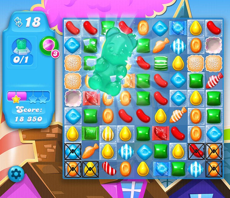 Giao diện Candy Crush Soda Saga cho Android