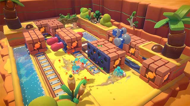 Candy Disaster là game phòng thủ tháp 3D kết hợp đặt bẫy