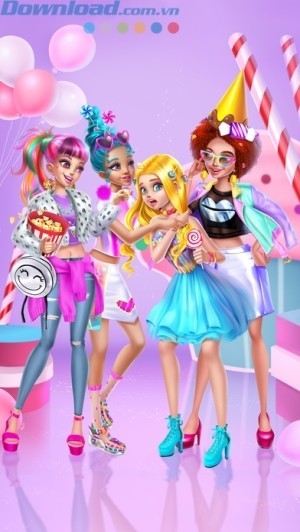 Game thời trang bạn gái thú vị