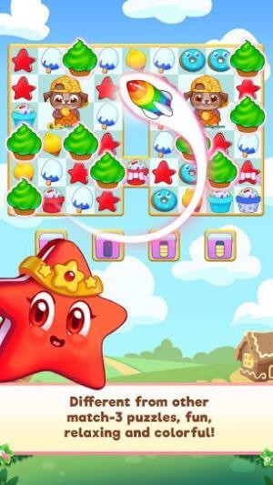 Candy Riddles là game xếp kẹo match-3 đầy màu sắc