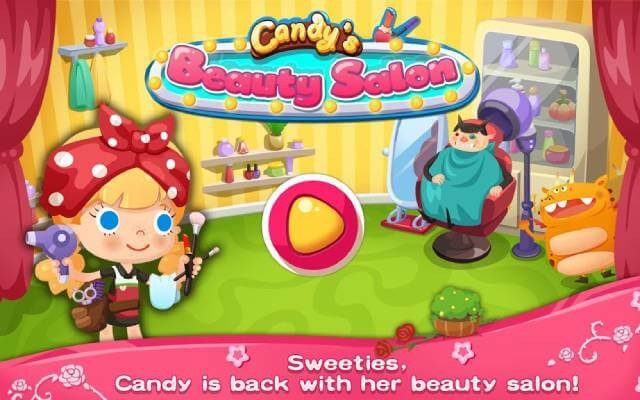 Chơi thật vui trong game mô phỏng Candy's Beauty Salon