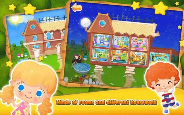 Tới thăm nhà của Candy và giúp cô ấy dọn dẹp trong game Candy's Home