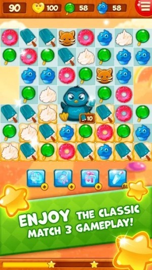 Thưởng thức lối chơi match 3 cổ điển gây nghiện