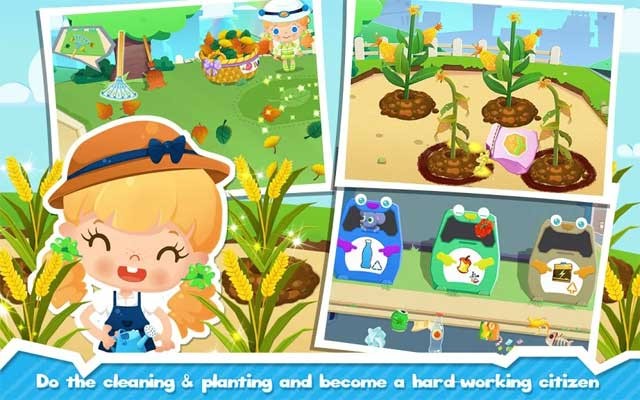 Dọn dẹp, trồng trọt và trở thành cư dân gương mẫu của thành phố