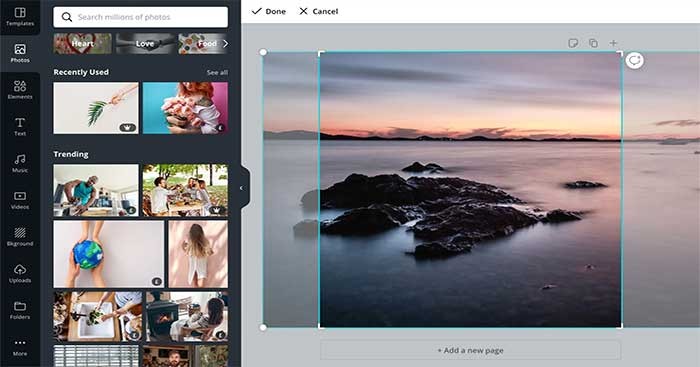 Canva cho PC là một tiện ích mở rộng dùng để truy cập công cụ thiết kế đồ họa Canva