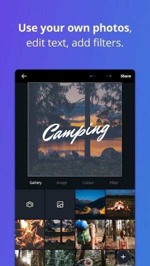 Sử dụng ảnh của riêng bạn để chỉnh sửa