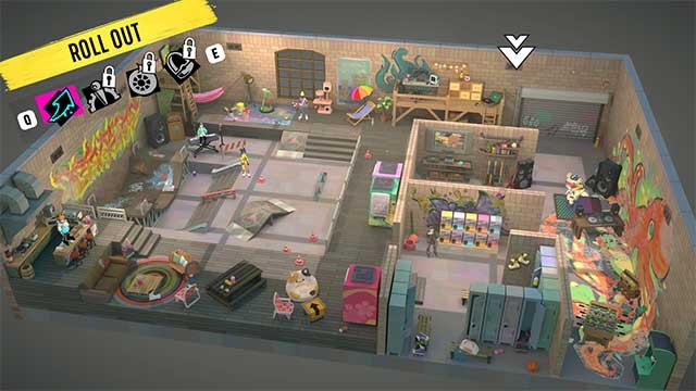 Xây dựng gara làm căn cứ và nơi tụ họp