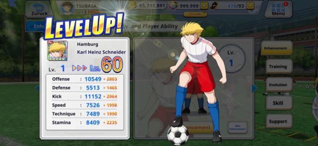 Nâng cấp cầu thủ và giúp họ trở thành chân sút ngôi sao