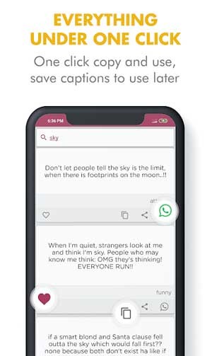 Chỉ cần chạm một lần để copy, paste và lưu chú thích
