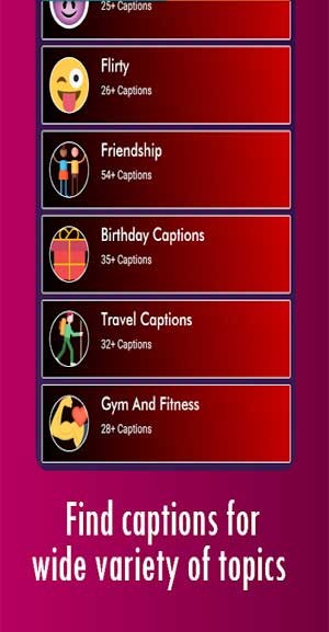 Tìm được chú thích hoàn hảo dựa theo trạng thái và cảm xúc của bạn