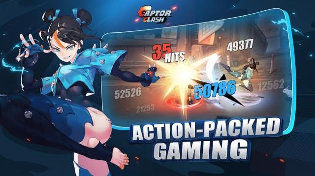 Captor Clash cho bạn bước vào các trận chiến đầy hành động, nhịp độ nhanh