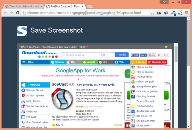 Một phần ảnh chụp