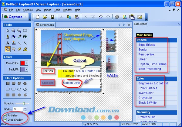 Chụp ảnh màn hình với CaptureXT