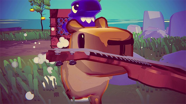 Capy Castaway là game phiêu lưu kể chuyện ấm áp với 2 nhân vật chính: chuột lang nước và quạ