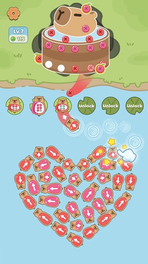 Ghép màu xe capy với các chốt để mở khóa chúng