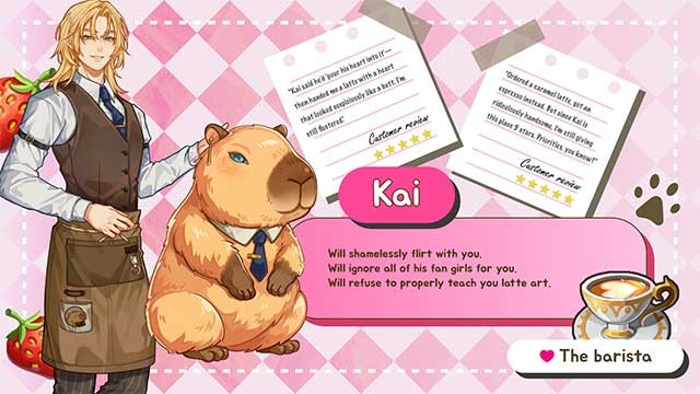 Vào ban đêm, nhân viên Capybara sẽ biến thành các anh chàng đẹp trai