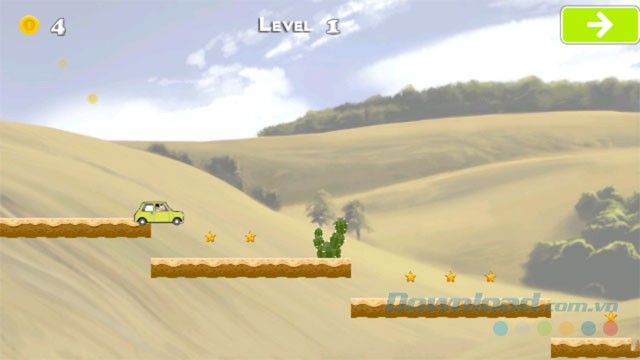 Giao diện game Car Bean Rush cho Android