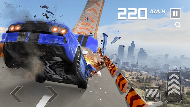 Cố gắng phá vỡ từng bộ phận của chiếc xe trước khi về đích