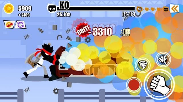 Giải phóng đòn tấn công mạnh mẽ