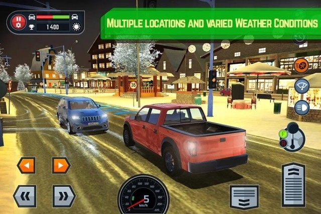 Nhiều địa điểm và điều kiện thời tiết khác nhau