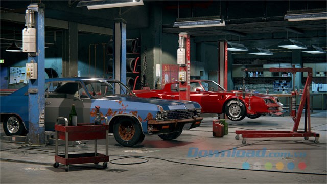 Game mô phỏng gara sửa xe Car Mechanic Simulator 2018