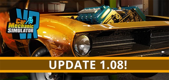 Car Mechanic Simulator VR 1.08 cải thiện hướng dẫn và bổ sung tính năng mới