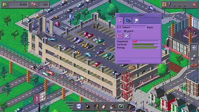 Car Park Capital là game xây dựng bãi đỗ xe với đồ họa pixel độc đáo