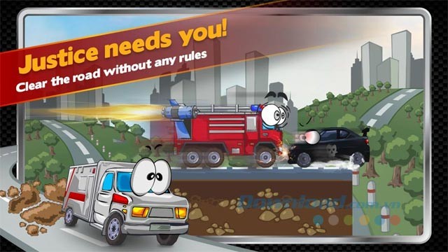 Trải nghiệm game Car Toons trên Android