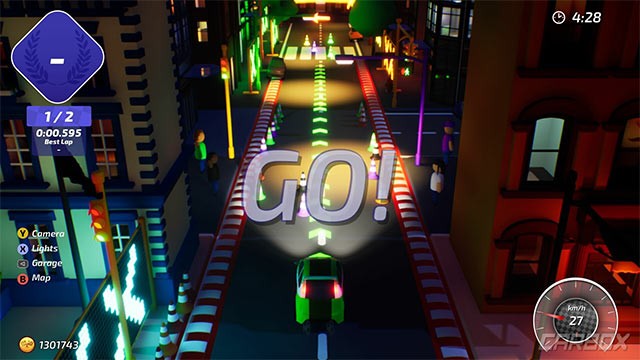 Carbox là trò chơi đua xe thế giới mở trong thành phố sống động, đầy màu sắc