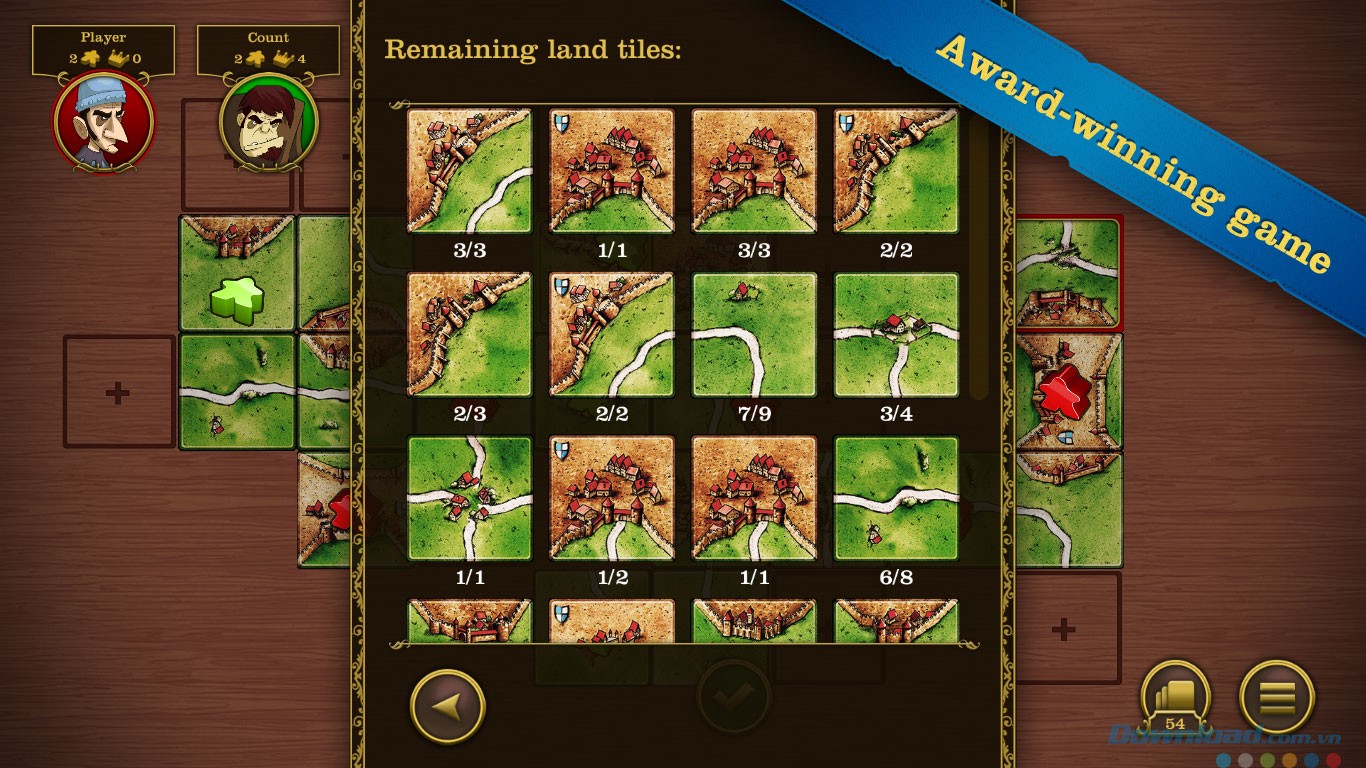 Game chiến thuật Carcassonne