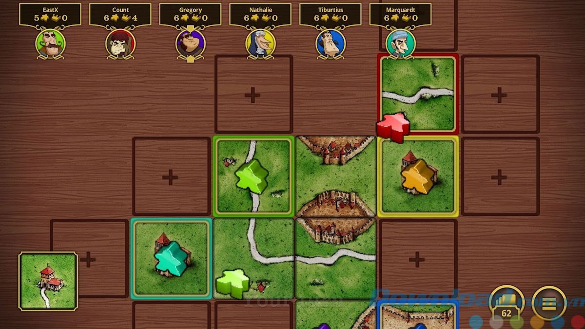 Game chiến thuật Carcassonne