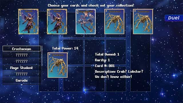 thập hơn 100 thẻ bài, trau dồi kỹ năng và đánh bại đối thủ