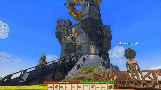 Xây căn cứ, khai thác mỏ, chiến đấu... để làm chủ thế giới bìa giấy