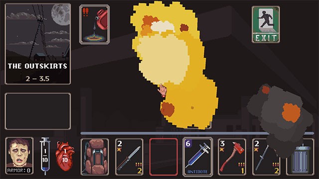 Ghé thăm nhiều địa điểm khác nhau để đánh bại zombie và ngăn chặn virus lây lan