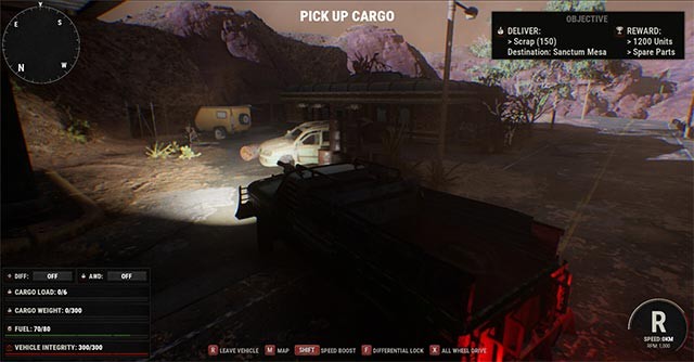 Chơi game CARGO một mình hoặc hợp tác cùng bạn bè trong khi lái xe, giao hàng và chiến đấu