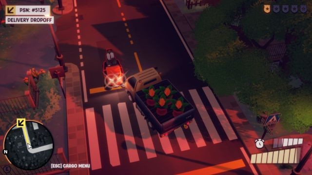Lái xe trong thành phố mở, open world, từ ngày sang đêm, với điều kiện thời tiết biến động