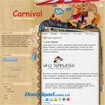 Carnival Template - Chủ đề lễ hội giải trí