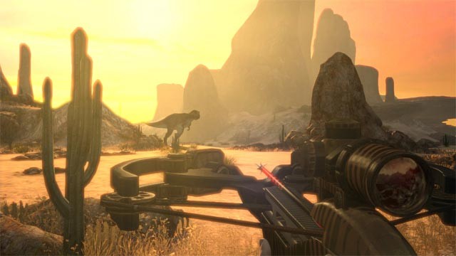 Săn khủng long trong game mô phỏng Carnivores: Dinosaur Hunter Reborn