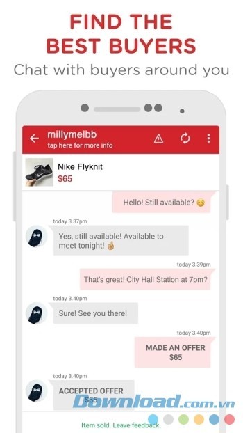 Trò chuyện trực tiếp với người bạn miễn phí