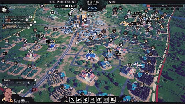 Kiểm soát đế chế trên quy mô hoành tráng