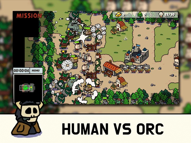 Tham gia cuộc đối đầu giữa con người và orc