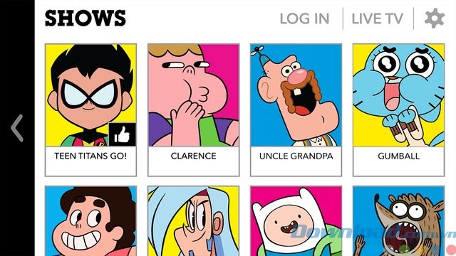 Khám phá show yêu thích