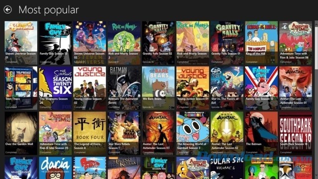 Cartoon Tube HD cập nhật mọi bộ phim hoạt hình