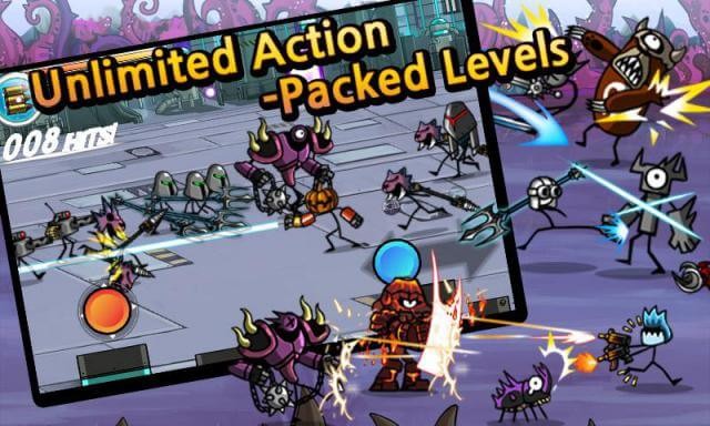 Thưởng thức các màn chơi hành động không giới hạn