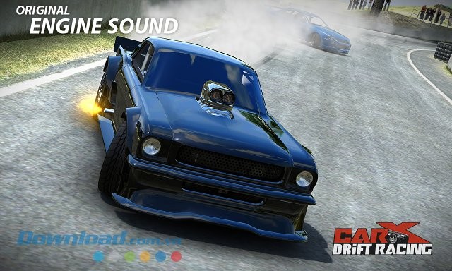 CarX Drift Racing sở hữu hệ thống động cơ và âm thanh chân thực
