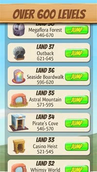 Trải nghiệm hơn 900 level hấp dẫn