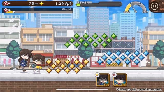 Tận hưởng cảm giác hồi hộp khi chạy cùng Conan và những người bạn