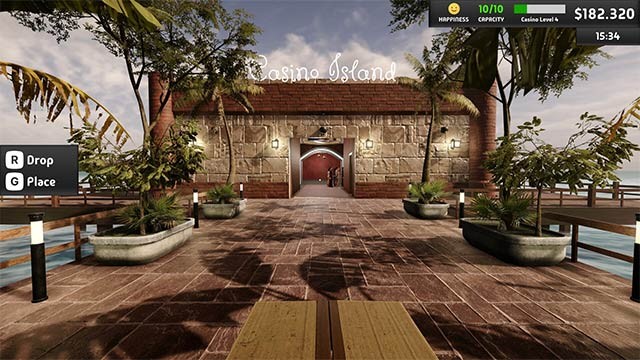 Casino Island Simulator mô phỏng sòng bạc trên hòn đảo thiên đường