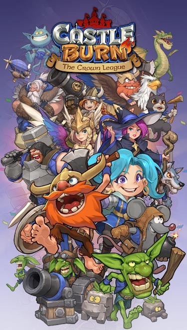 Game chiến thuật thời gian thực Castle Burn cho iOS